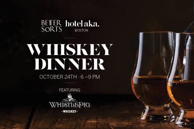 Autumn WhistlePig Whiskey Dinner